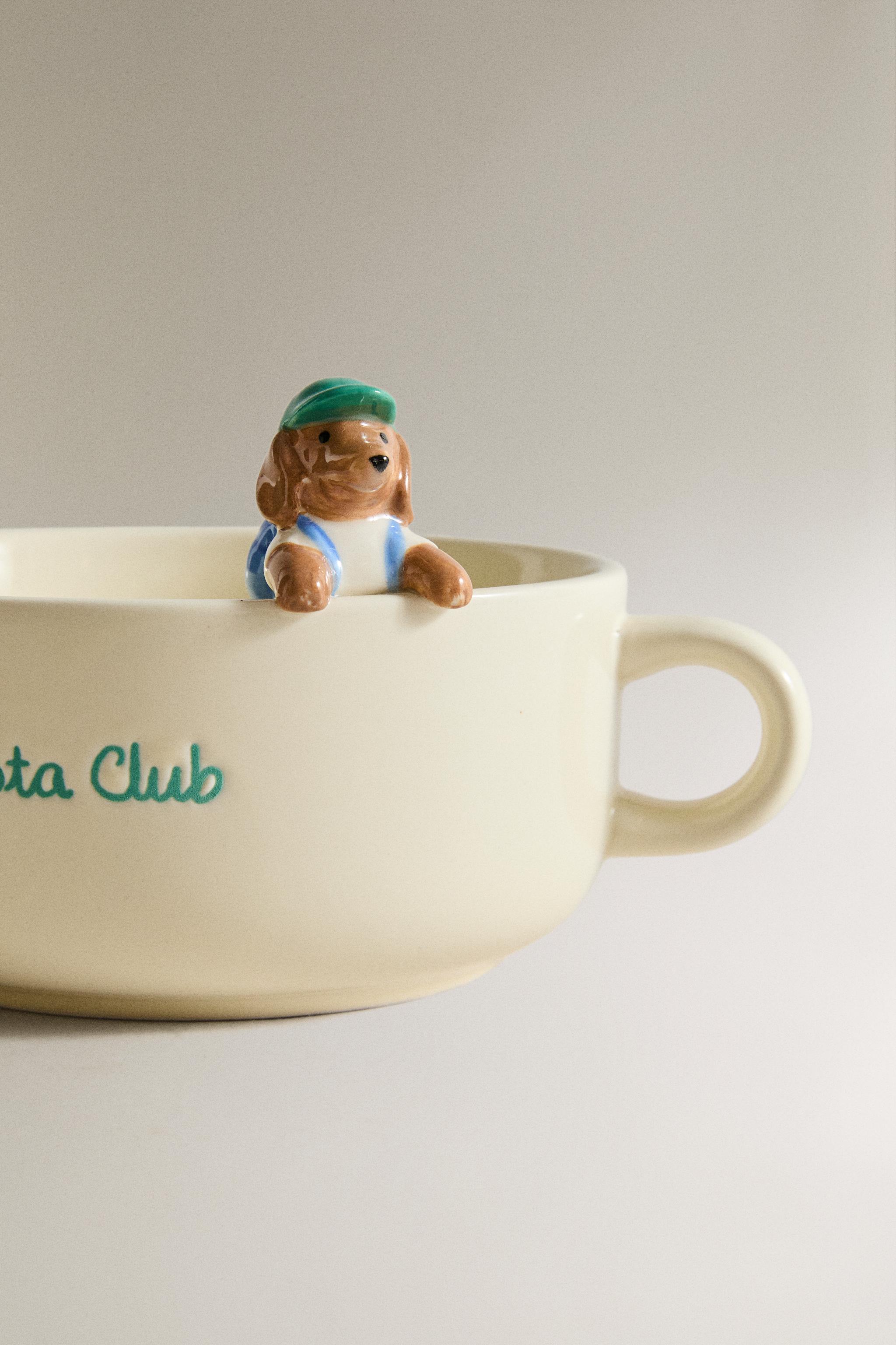 KIDS' CERAMIC DOG BOWL